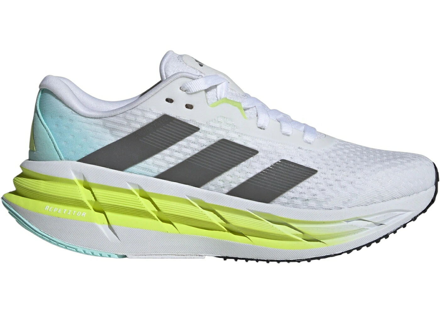 アディダス 白色 ホワイト コア 黒色 ブラック ライム WOMEN スニーカー レディース ADIDAS ADISTAR 3 CLOUD WHITE CORE BLACK PULSE LIME (WOMEN) / CLOUD WHITE CORE BLACK PULSE
