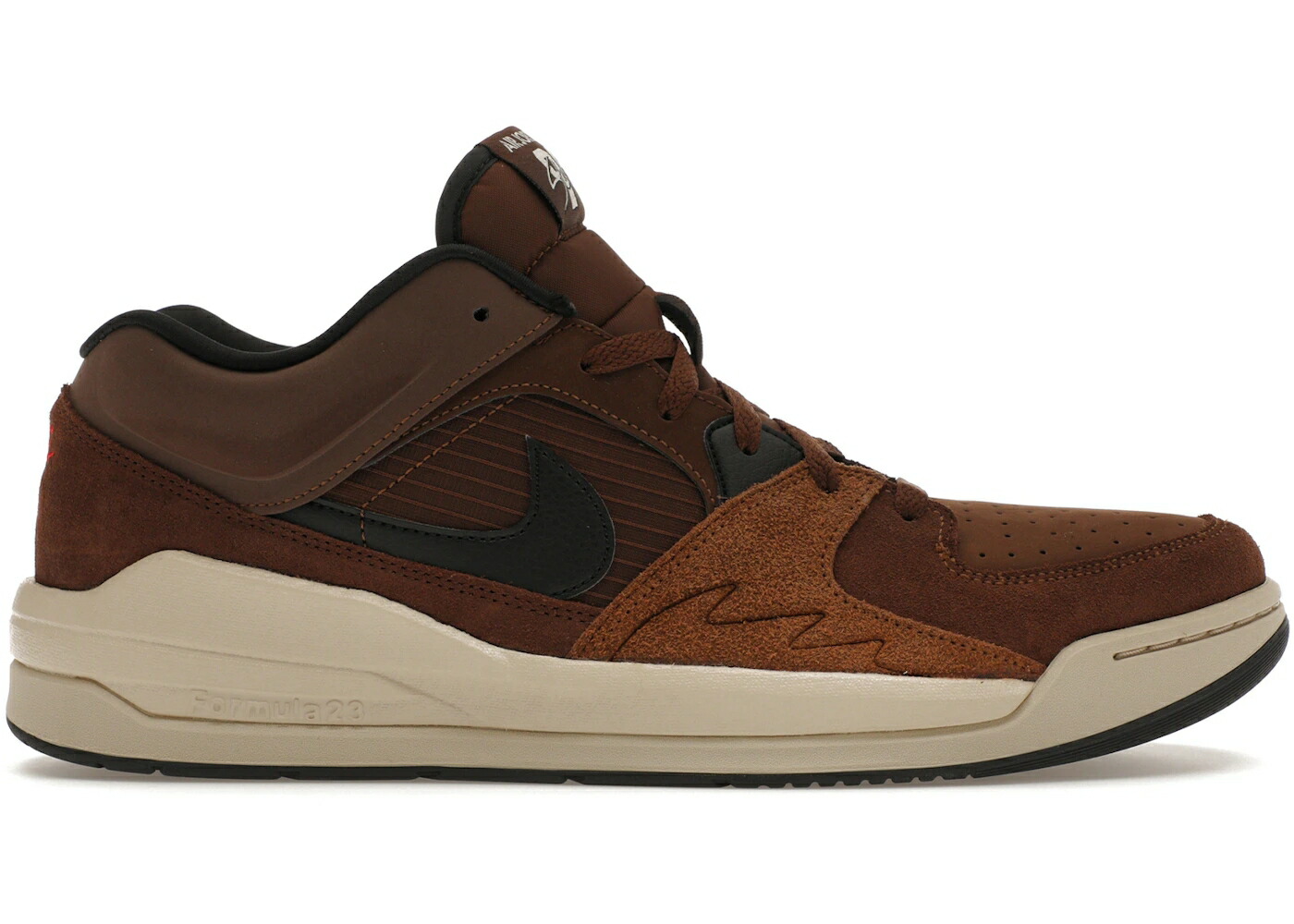 ナイキ ジョーダン スタジアム 茶色 ブラウン 黒色 ブラック スニーカー メンズ JORDAN STADIUM 90 BROWN / BROWN BROWN BLACK SAIL
