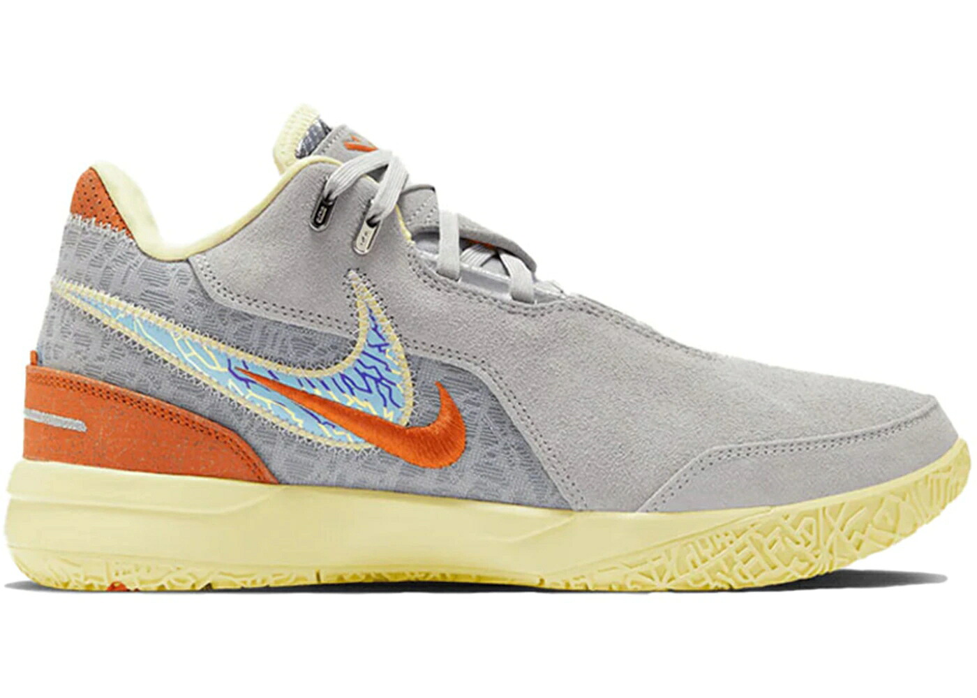 ナイキ 望遠レンズ レブロン 薄墨色 薄墨色 青味 青み スニーカー メンズ NIKE ZOOM LEBRON NXXT GEN AMPD EP TITAN HOPE / WOLF GREY POWDER BLUE CAMPFIRE