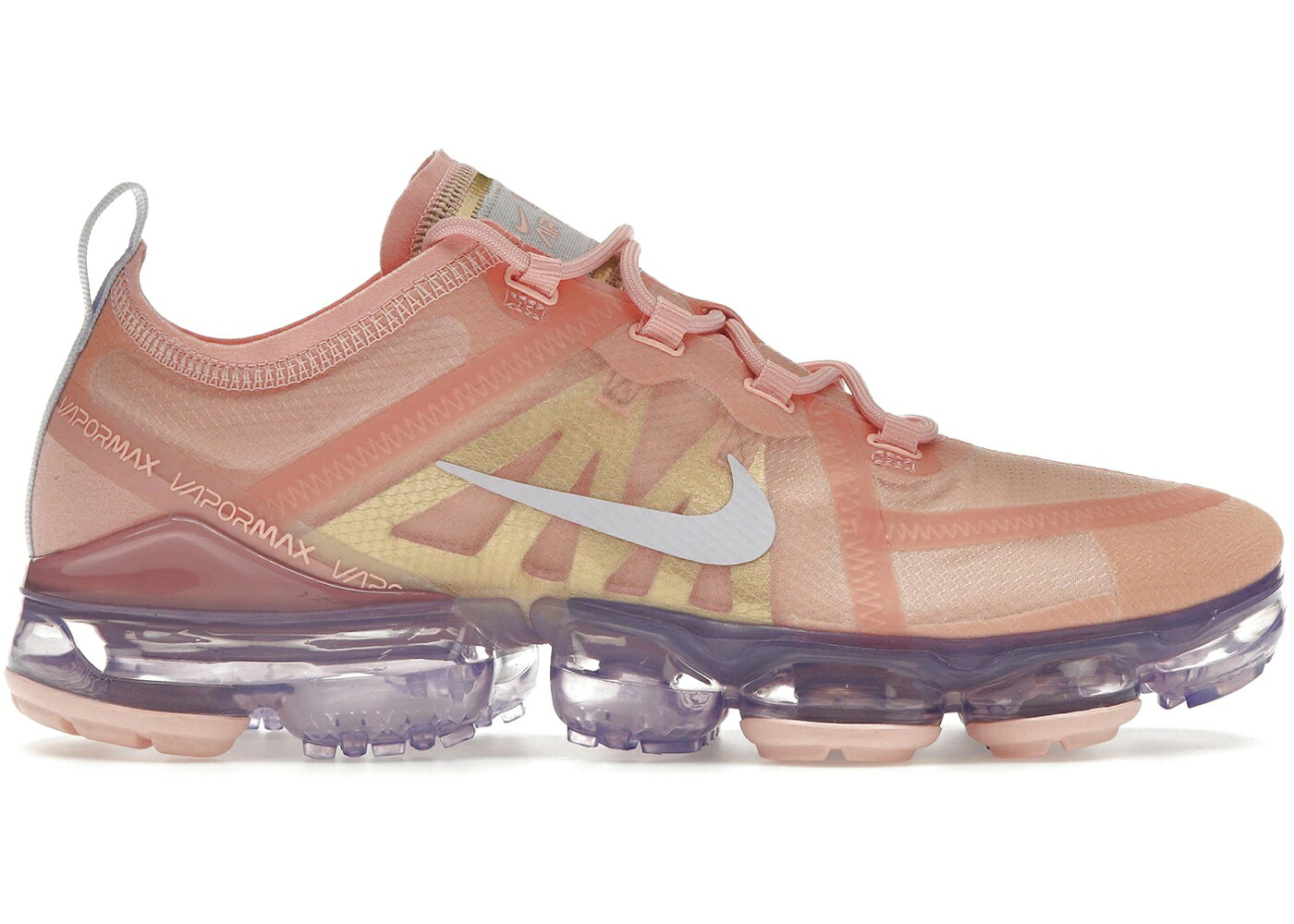 ナイキ エアヴェイパーマックス WOMEN\u0027S スニーカー レディース NIKE AIR VAPORMAX 2019 BLEACHED CORAL (WOMEN\u0027S) / BLEACHED CORAL AMETHYST TINT