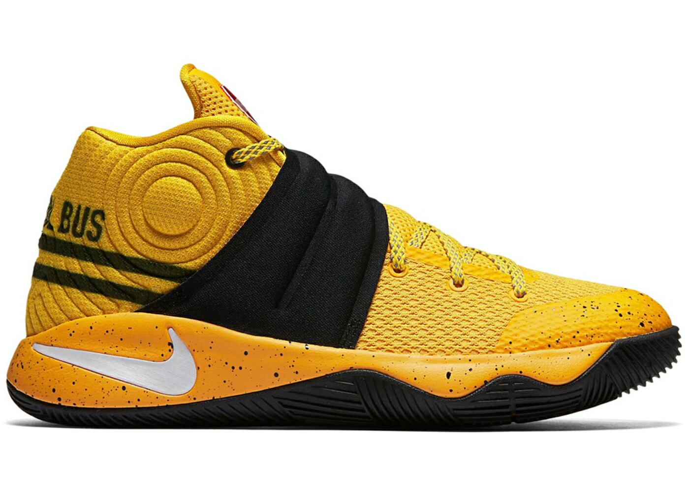 ナイキ カイリー ゴールド 白色 ホワイト 黒色 ブラック ジュニア キッズ NIKE KYRIE 2 SCHOOL BUS (GS) / UNIVERSITY GOLD WHITE BLACK ベビー マタニティ スニーカー