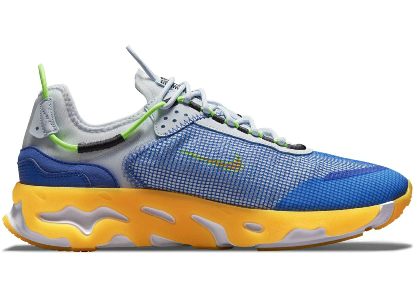 ナイキ リアクト プレミアム レーザー 橙 オレンジ 灰色 グレー 白色 ホワイト スニーカー メンズ NIKE REACT LIVE PREMIUM HYPER ROYAL LASER ORANGE / FOOTBALL GREY HYPER ROYAL WHITE