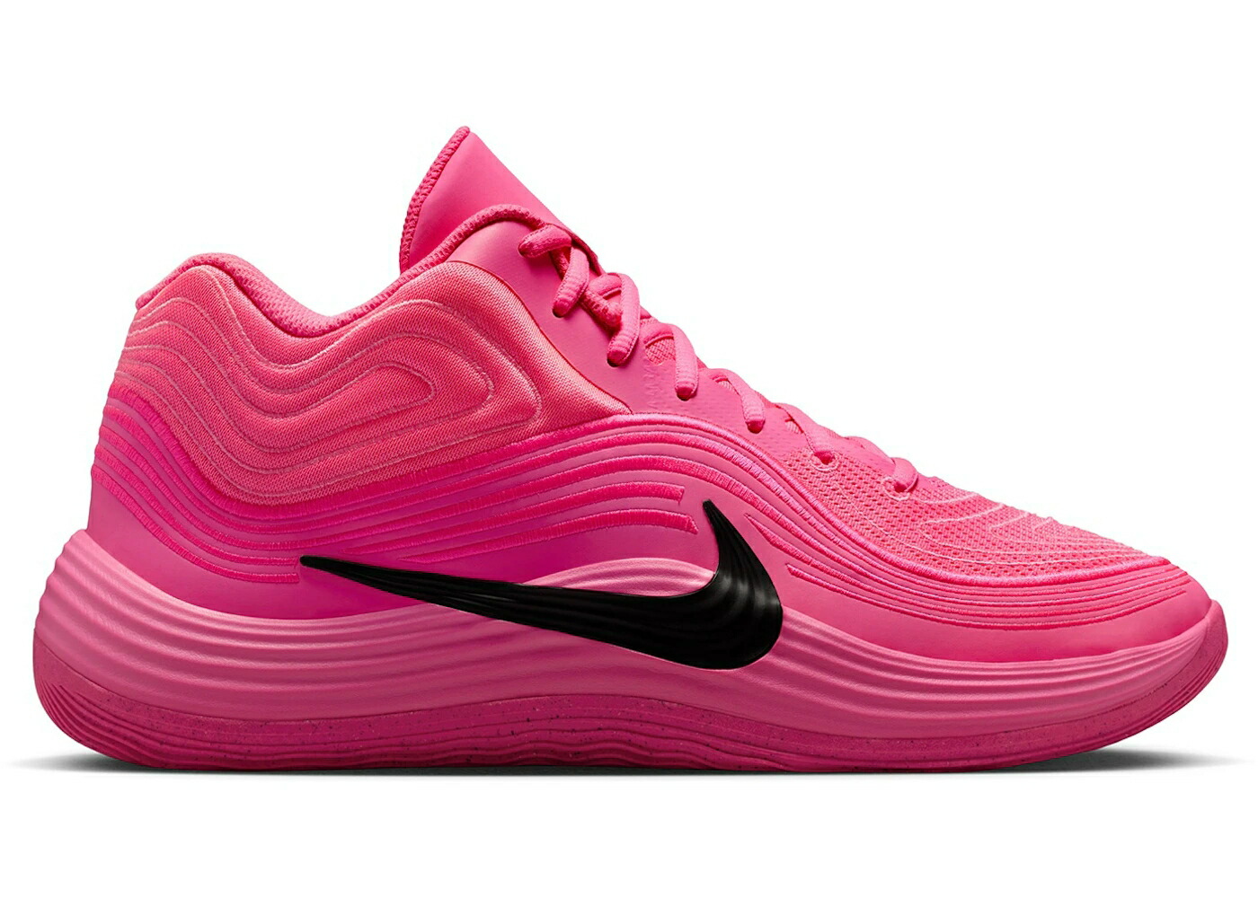 ナイキ ミッド ピンク 黒色 ブラック スニーカー メンズ NIKE PRECISION 8 MID DIGITAL PINK BLACK / DIGITAL PINK HYPER PINK BLACK