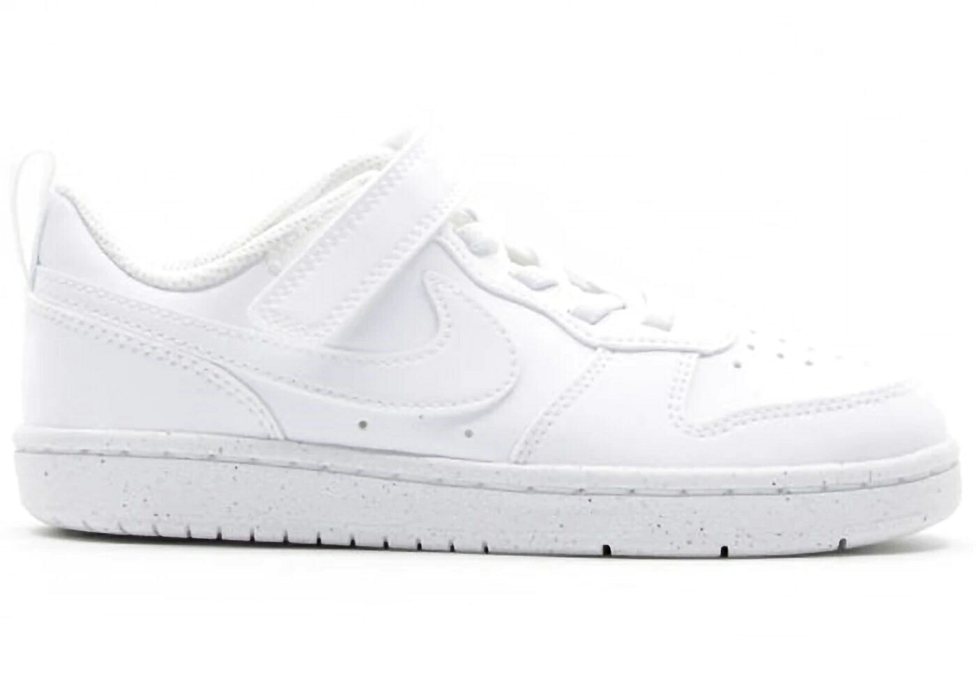 ナイキ 厚地の外套 白いこと 白いこと コートバーロウ 御坊っちゃん キッズ NIKE COURT BOROUGH LOW RECRAFT TRIPLE WHITE (なおなお書き) / WHITE WHITE WHITE もの言う花 マタニティ スニーカー