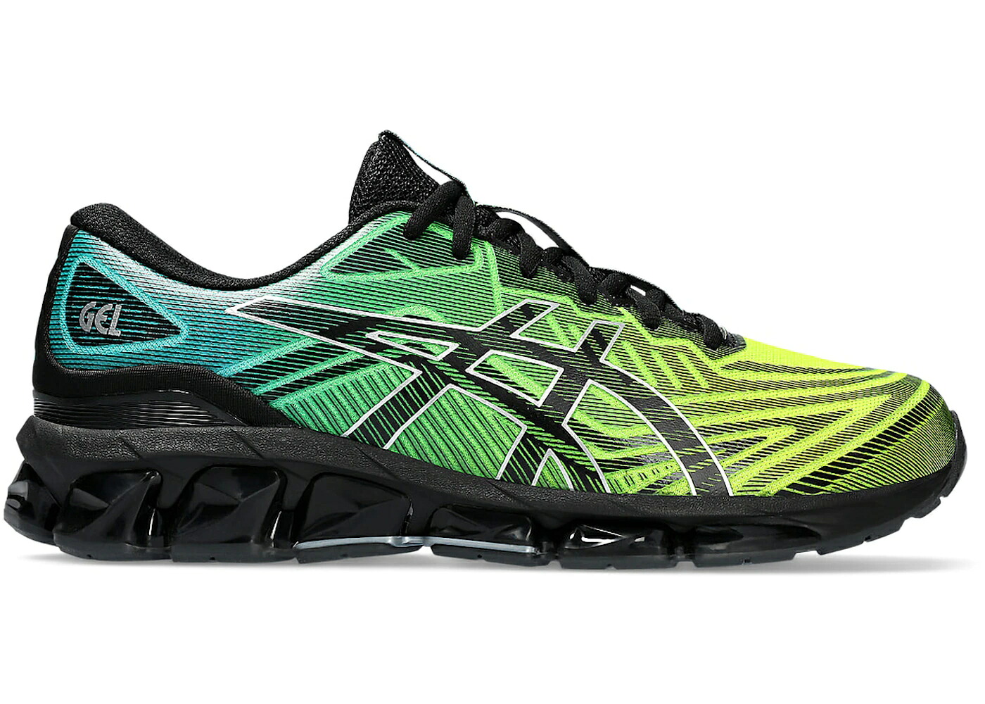アシックス 黒色 ブラック 黄色 イエロー スニーカー メンズ ASICS GEL-QUANTUM 360 VII BLACK SAFETY YELLOW / BLACK SAFETY YELLOW