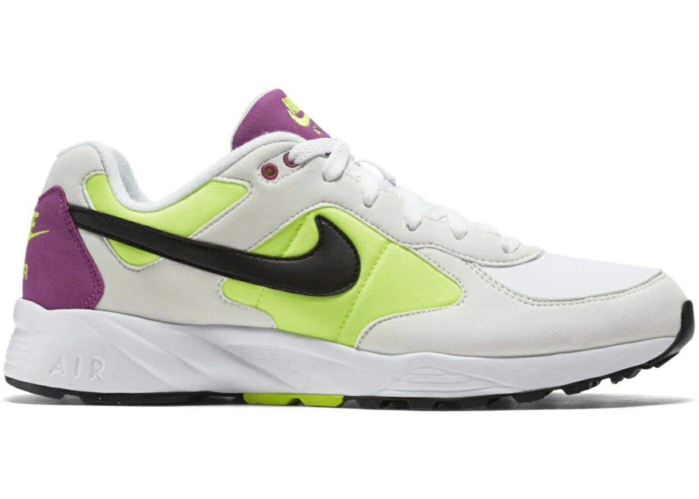 ナイキ 白いこと 白いこと 黒いこと 黒いこと スニーカー メンズ NIKE AIR ICARUS VOLT (2016) / WHITE BLACK VOLT