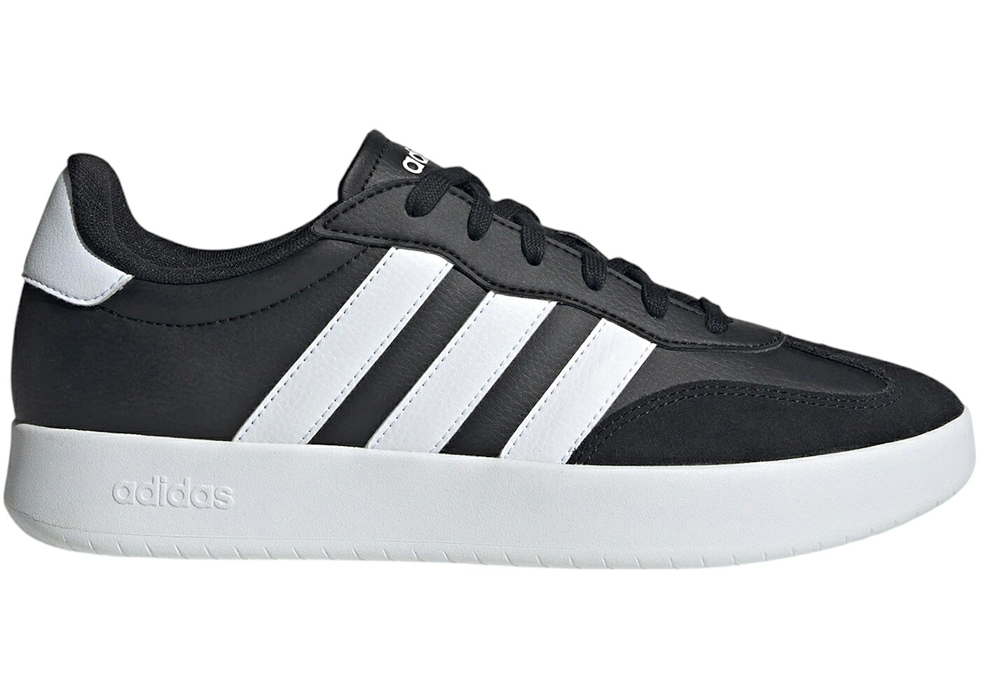 アディダス 中核グループ 黒いこと 黒いこと 白いこと 白いこと スニーカー メンズ ADIDAS BARREDA CORE BLACK CLOUD WHITE / CORE BLACK CLOUD WHITE CORE