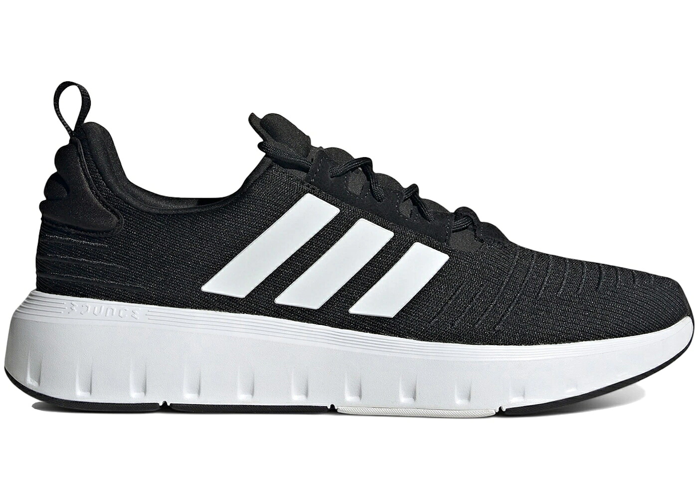 アディダス 幽客 黒いこと 黒いこと 白いこと 白いこと 中核グループ スニーカー メンズ ADIDAS SWIFT RUN BLACK CLOUD WHITE / CORE BLACK CLOUD WHITE CLOUD
