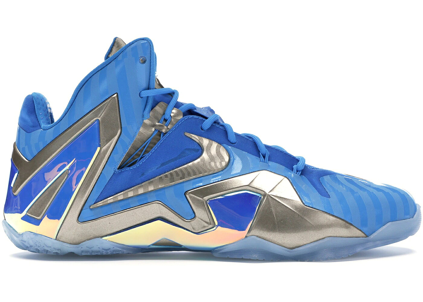ナイキ レブロン エリート 青み 青色 スニーカー メンズ NIKE LEBRON 11 ELITE MAISON 3M BLUE / BLUE HERO METALLIC ZINC ICE
