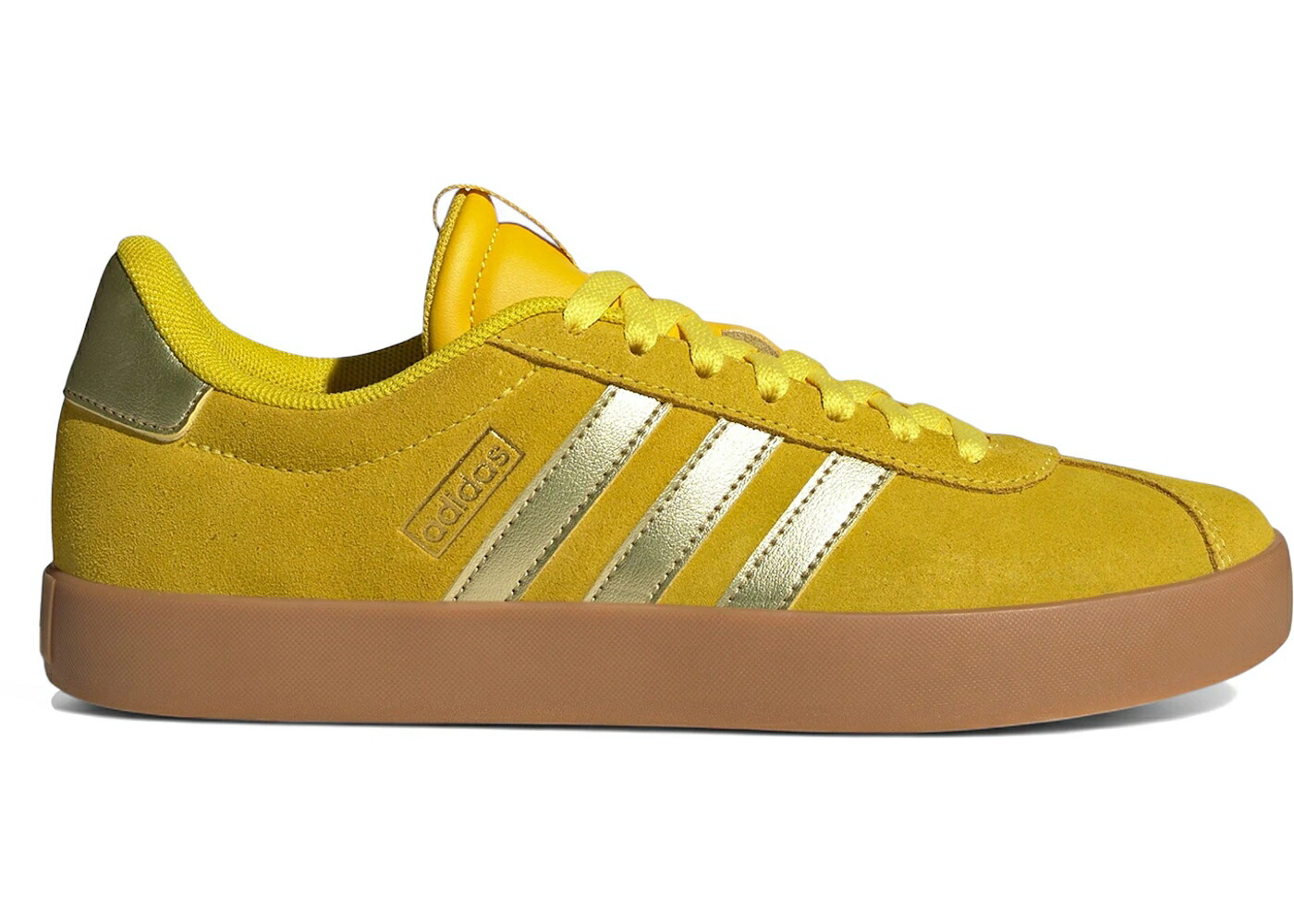 アディダス 厚地の外套 黄味がかった 黄色 ゴールド 3.0 WOMEN\u0027S スニーカー レディース ADIDAS VL COURT YELLOW GOLD METALLIC (WOMEN\u0027S) / YELLOW GOLD METALLIC UTILITY