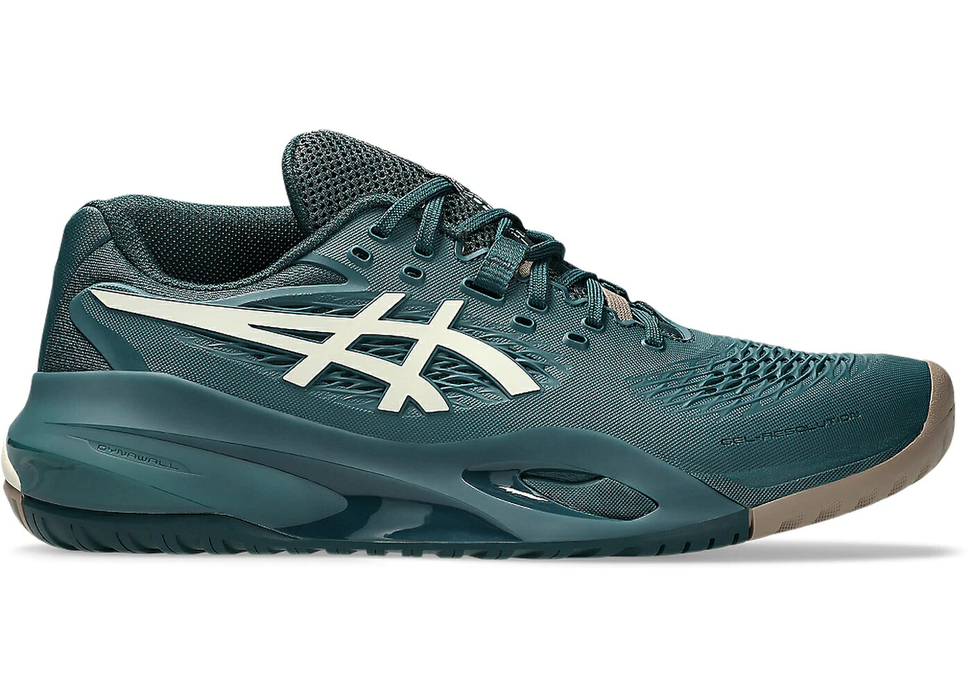 アシックス 緑 緑であること スニーカー メンズ ASICS GEL-RESOLUTION X SAXON GREEN BIRCH / SAXON GREEN BIRCH