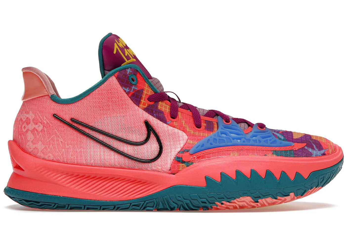 ナイキ カイリー クリムゾン 赤 赤いこと スニーカー メンズ NIKE KYRIE 4 LOW BRIGHT CRIMSON AQUATONE / BRIGHT CRIMSON RED PLUM