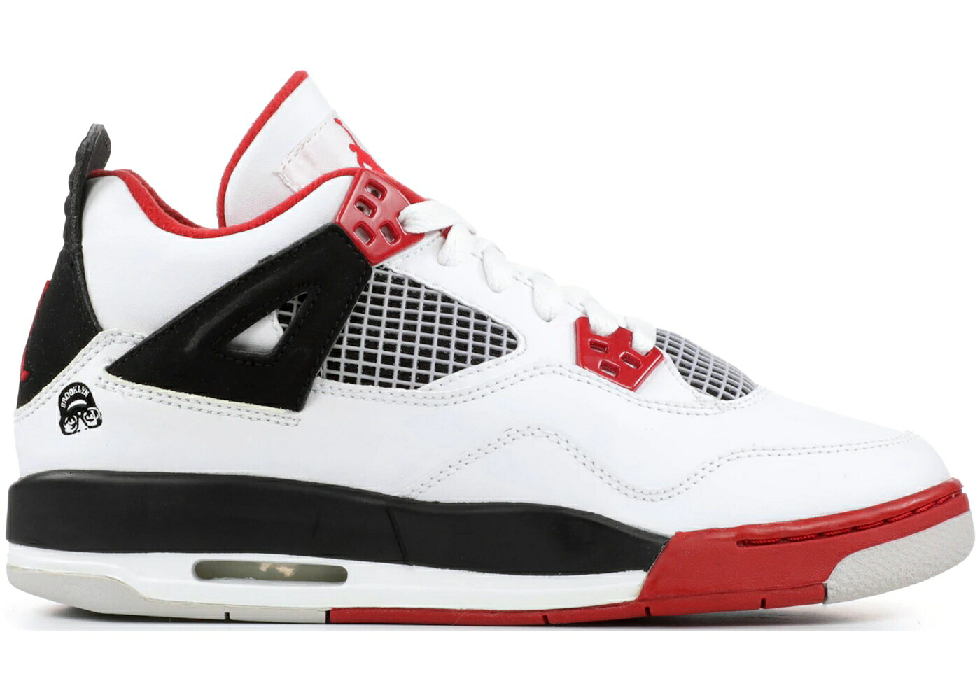 ナイキ ジョーダン 白色 ホワイト 赤 レッド 黒色 ブラック ジュニア キッズ JORDAN 4 RETRO MARS BLACKMON (GS) / WHITE VARSITY RED BLACK ベビー マタニティ スニーカー