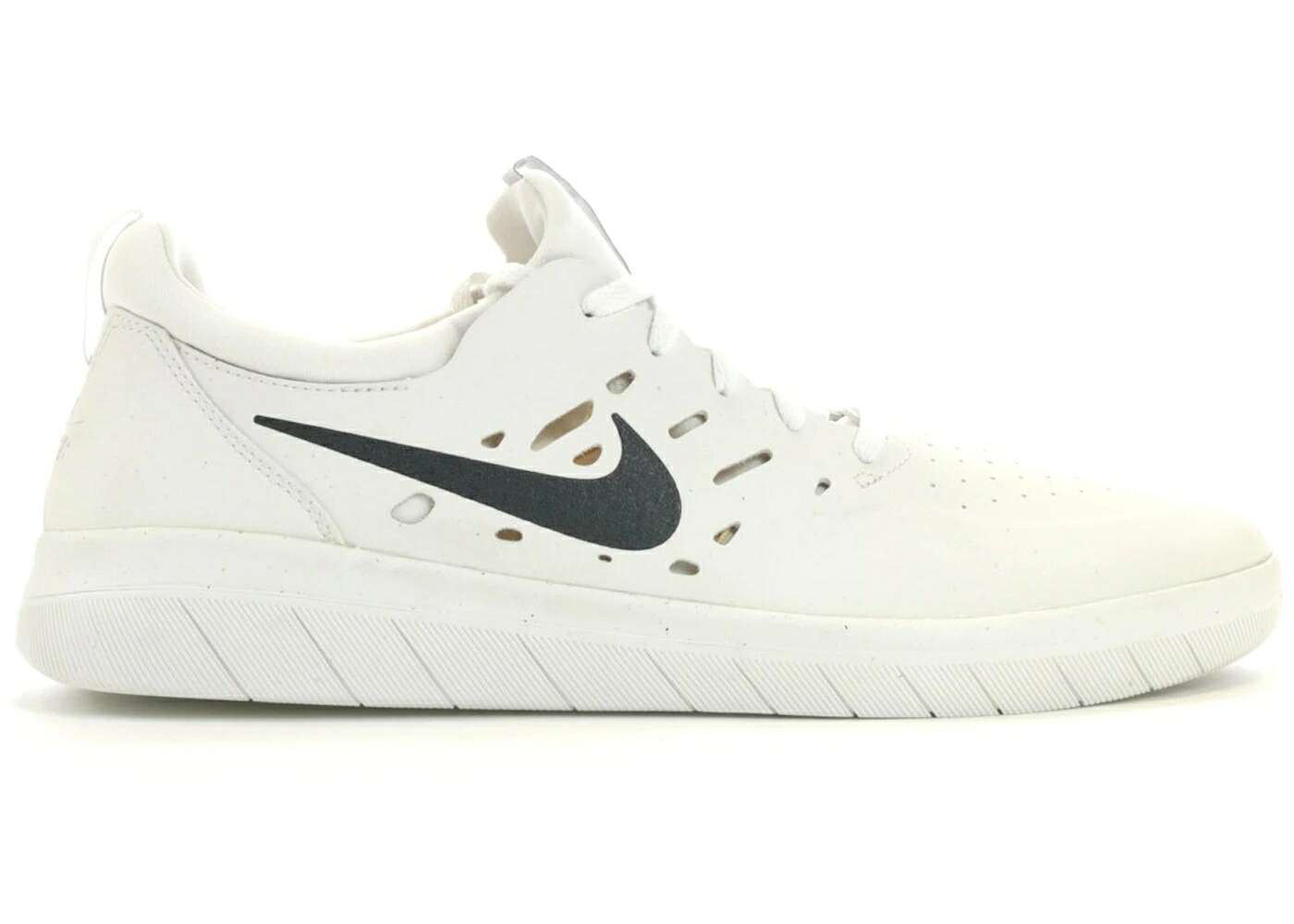 ナイキ エスビー 白色 ホワイト スニーカー メンズ NIKE SB NYJAH WHITE ANTHRACITE / SUMMIT WHITE LEMON WASH｜スニケス
