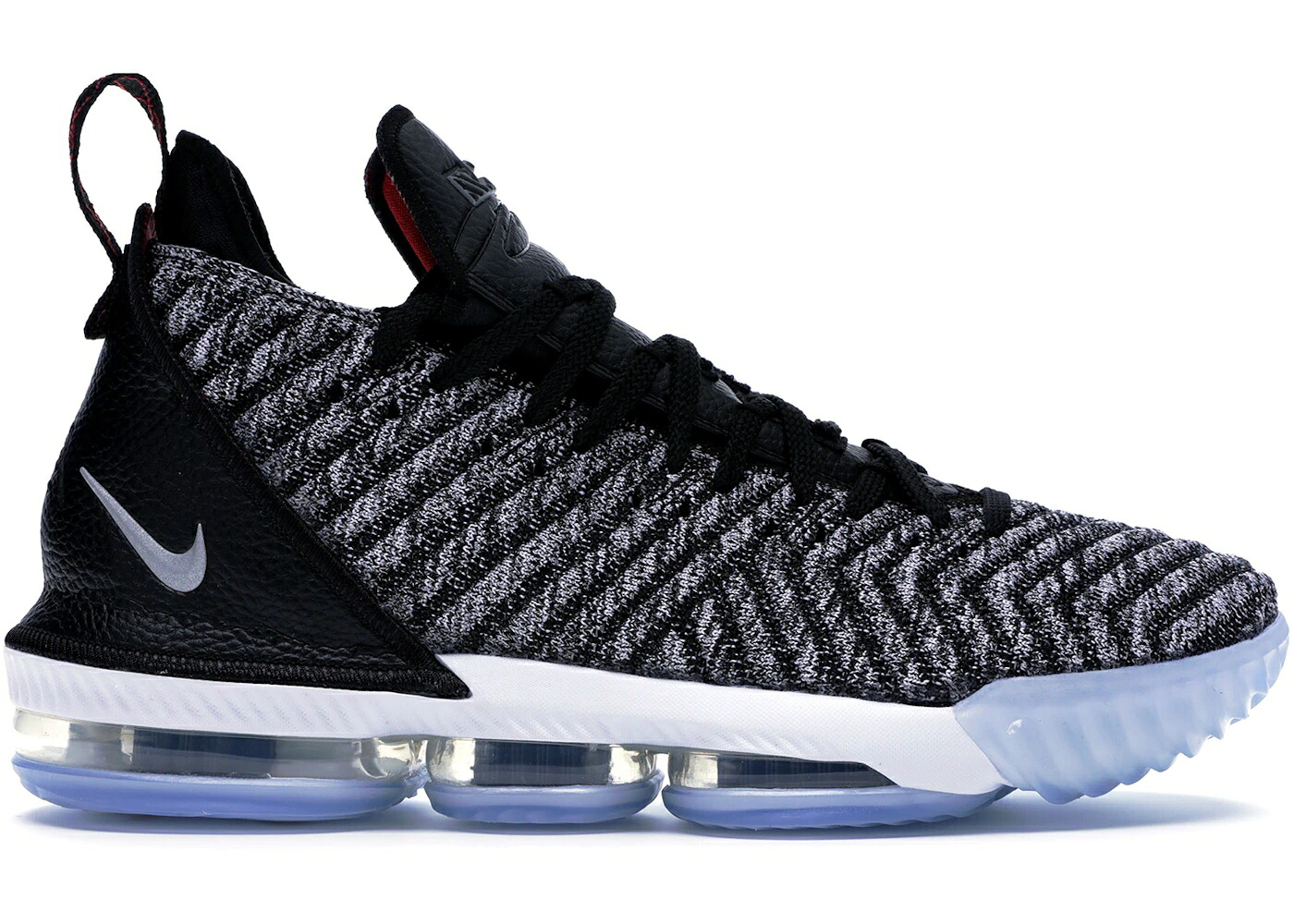 ナイキ レブロン 黒いこと 黒いこと しろがね色 しろがね色 白いこと 白いこと スニーカー メンズ NIKE LEBRON 16 OREO / BLACK METALLIC SILVER WHITE