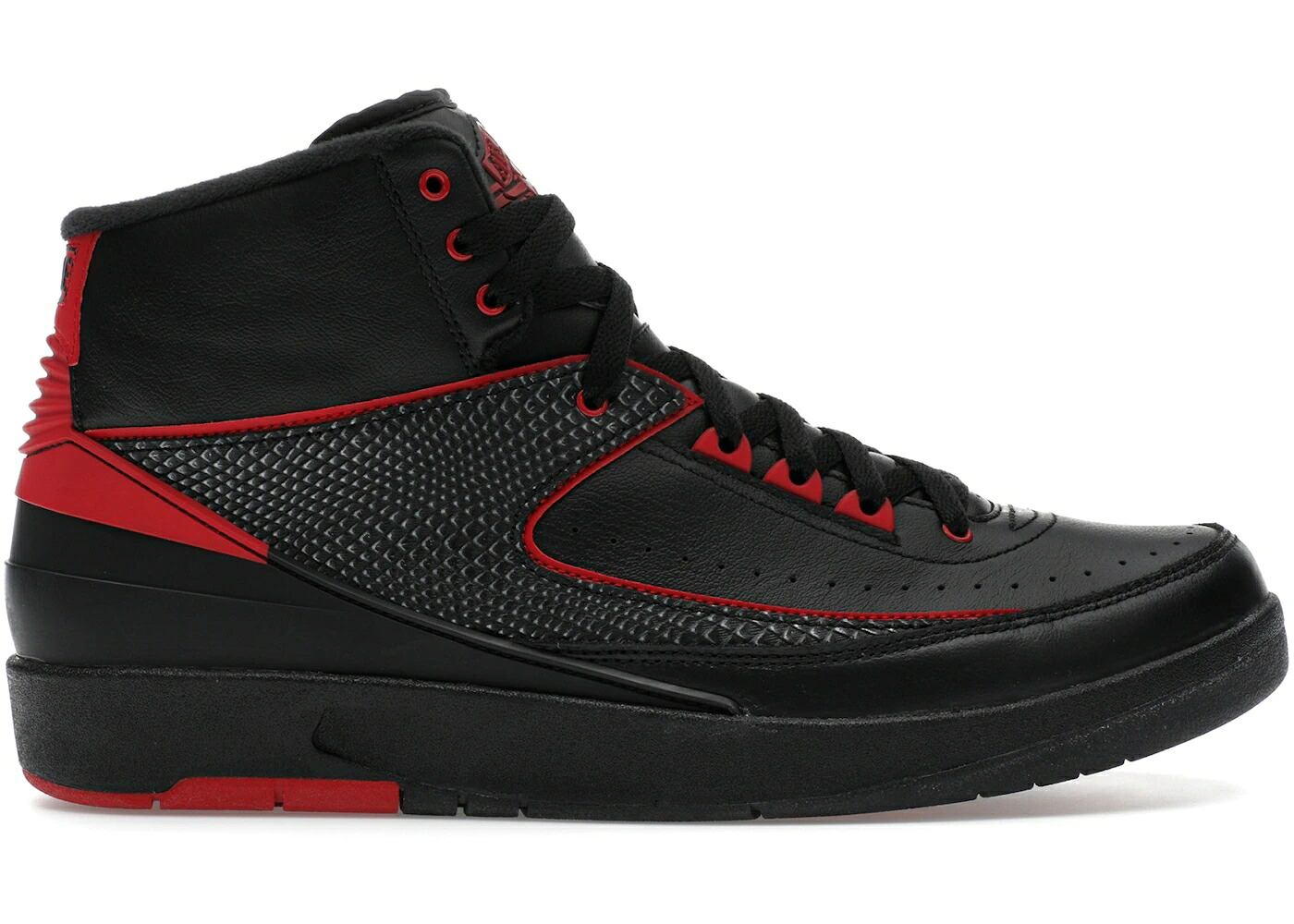 ナイキ ジョーダン 黒いこと 黒いこと 赤 赤いこと スニーカー メンズ JORDAN 2 RETRO ALTERNATE 87 / BLACK GYM RED BLACK