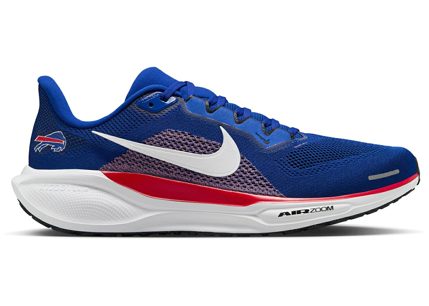 ナイキ ズーム ペガサス バッファロー ビルズ 赤 レッド 白色 ホワイト ズームペガサス スニーカー メンズ NIKE AIR ZOOM PEGASUS 41 BUFFALO BILLS (2025) / OLD ROYAL UNIVERSITY RED WHITE