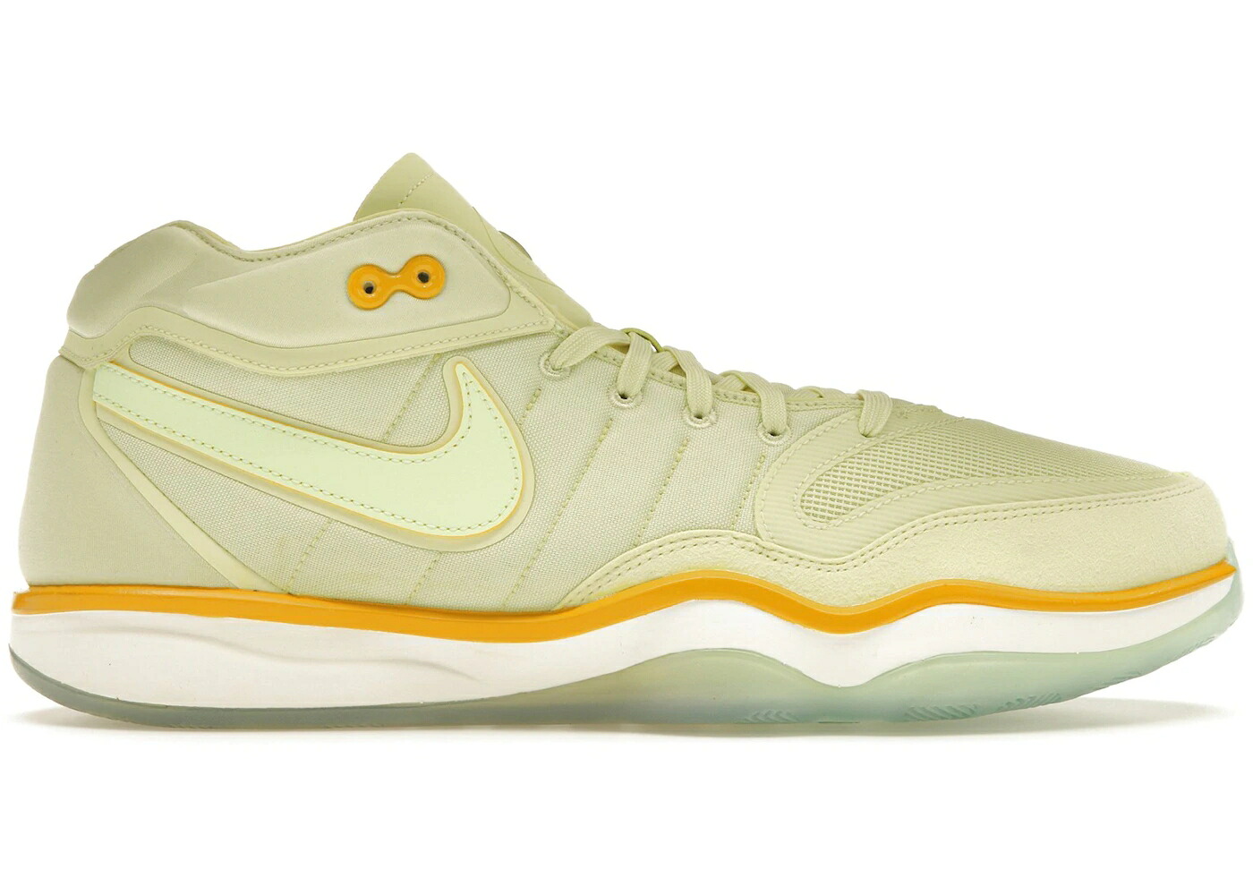 ナイキ 望遠レンズ 黄味がかった 黄色 緑 緑であること スニーカー メンズ NIKE AIR ZOOM GT HUSTLE 2 FROZEN YELLOW / LUMINOUS GREEN VIVID SULFUR SAIL