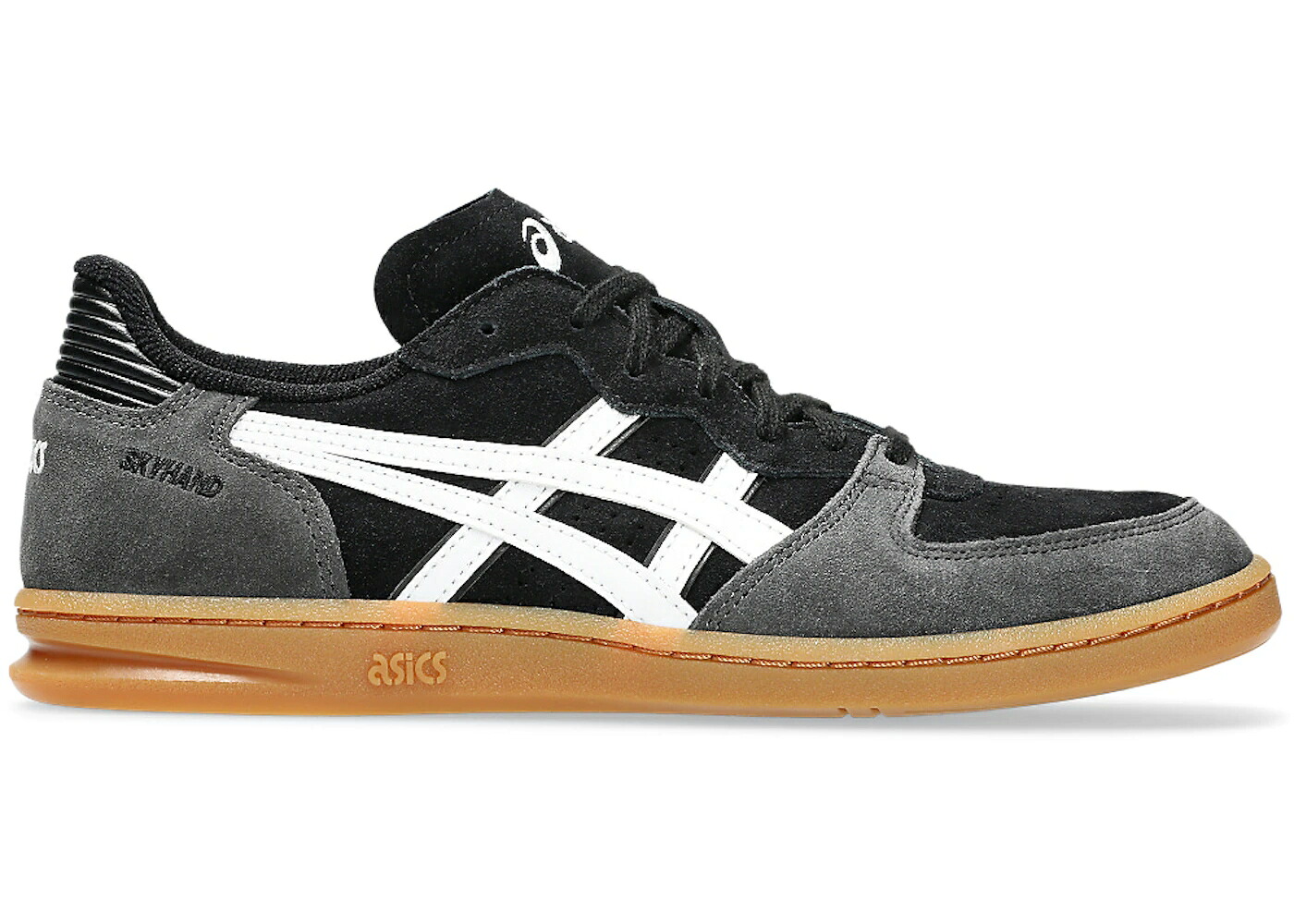 アシックス 黒色 ブラック 白色 ホワイト スニーカー メンズ ASICS SKYHAND OG BLACK WHITE / BLACK WHITE