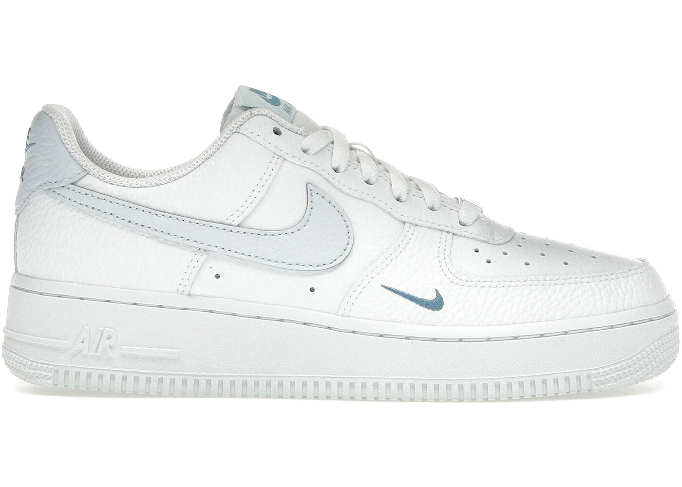 ナイキ 白いこと 白いこと 薄墨色 薄墨色 空軍 \u002707 WOMEN\u0027S スニーカー レディース NIKE AIR FORCE 1 LOW WHITE AEGEAN STORM (WOMEN\u0027S) / WHITE AEGEAN STORM FOOTBALL GREY
