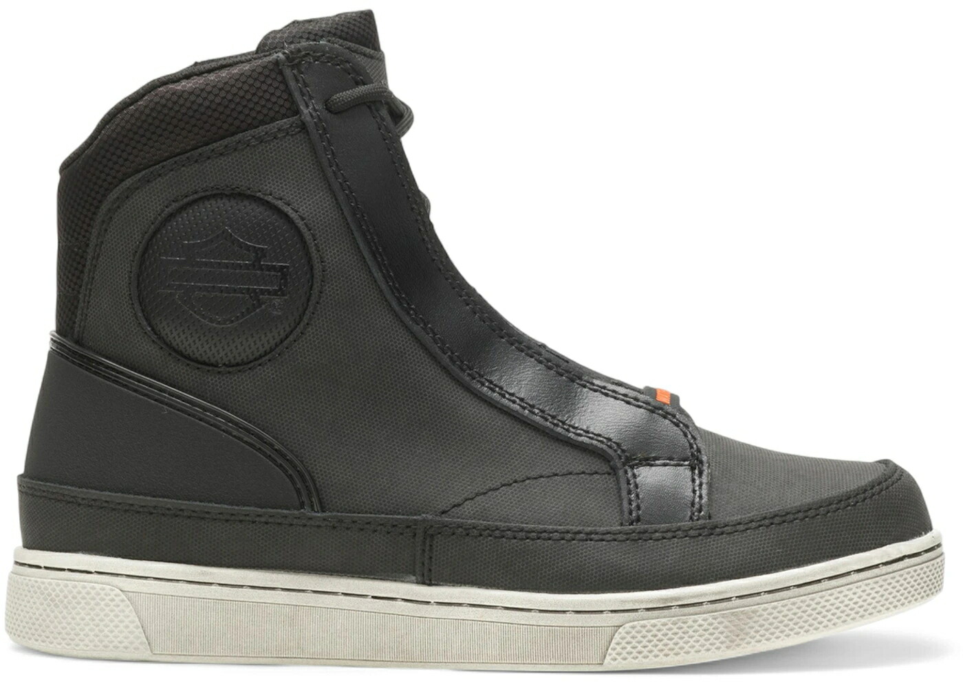 ハーレーダビッドソン 黒色 ブラック 6.5\" WOMEN スニーカー レディース HARLEY-DAVIDSON VARDON BLACK (WOMEN) /