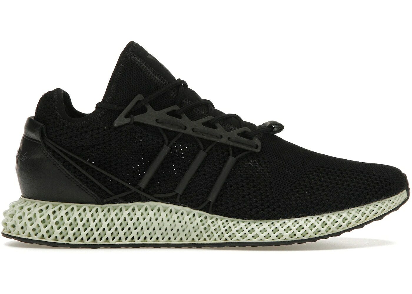 アディダス 黒いこと 黒いこと スニーカー メンズ ADIDAS Y-3 RUNNER 4D II BLACK / BLACK BLACK BLACK