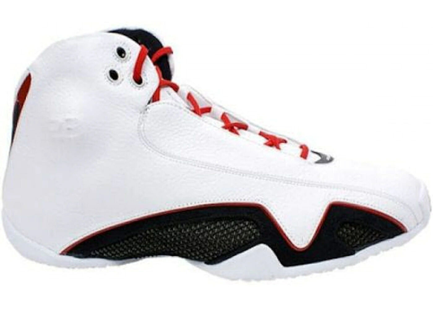 ナイキ ジョーダン 白色 ホワイト 赤 レッド 銀色 シルバー スニーカー メンズ JORDAN 21 WHITE VARSITY RED METALLIC SILVER (2006) / WHITE VARSITY RED METALLIC