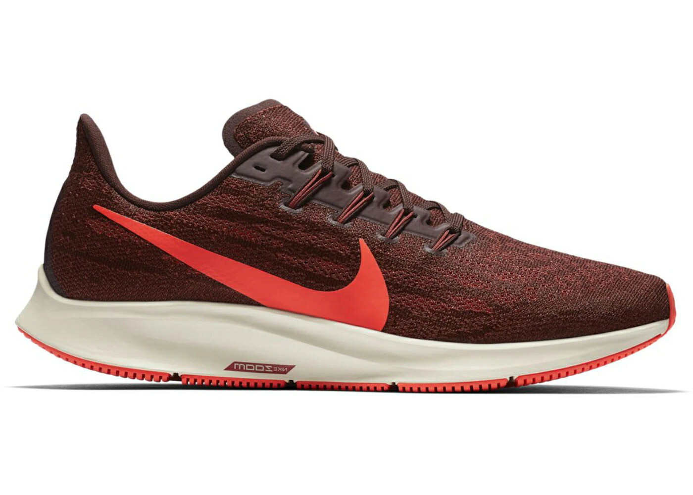 ナイキ ズーム ペガサス クリムゾン ズームペガサス スニーカー メンズ NIKE AIR ZOOM PEGASUS 36 MAHOGANY / MAHOGANY BRIGHT CRIMSON CEDAR