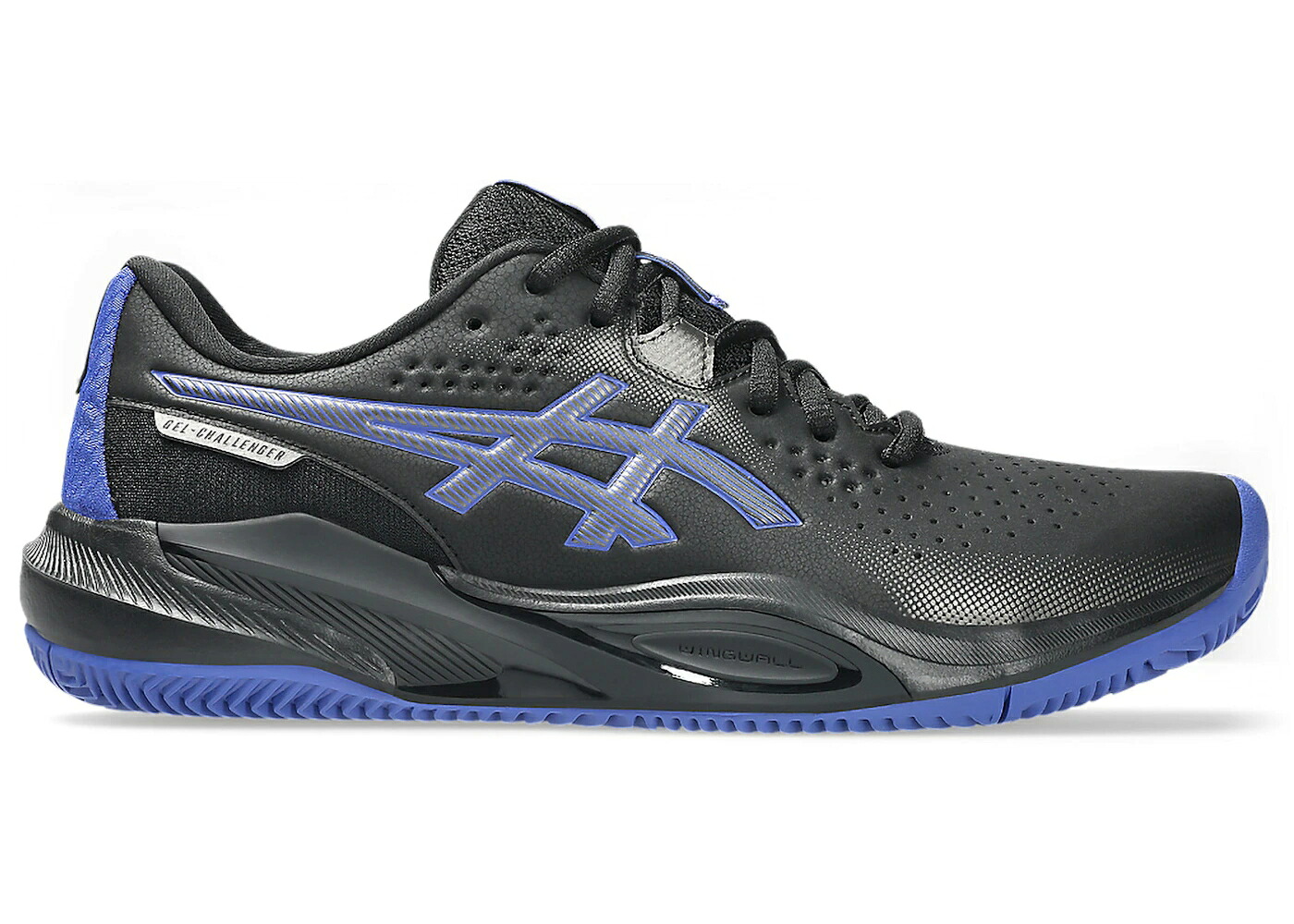 アシックス 黒いこと 黒いこと スニーカー メンズ ASICS GEL-CHALLENGER 15 CLAY BLACK DARK COBALT / BLACK DARK COBALT