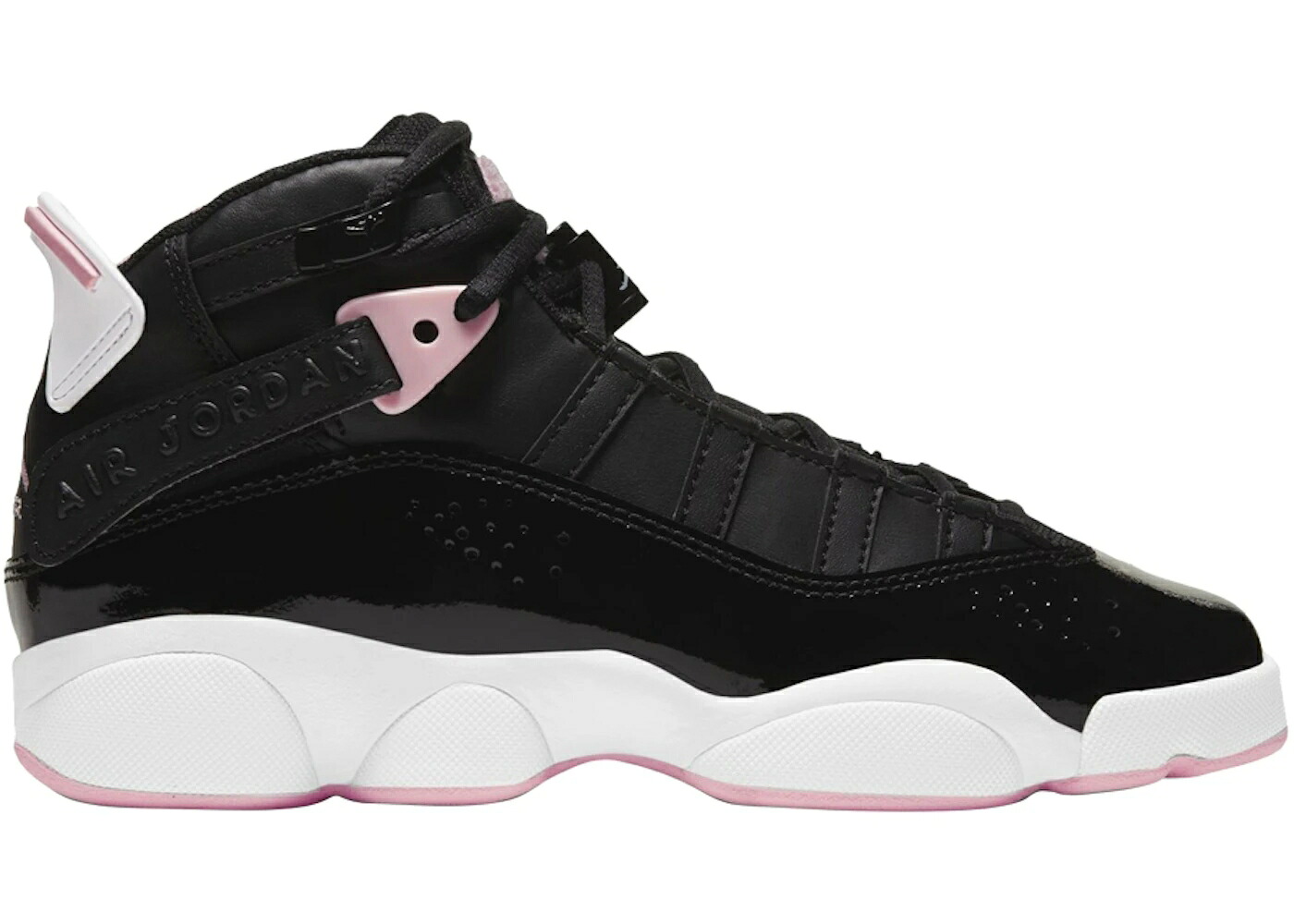ナイキ ジョーダン リング 黒色 ブラック 白色 ホワイト ジュニア キッズ JORDAN 6 RINGS BLACK ARCTIC PUNCH (GS) / BLACK ARCTIC PUNCH WHITE ベビー マタニティ スニーカー