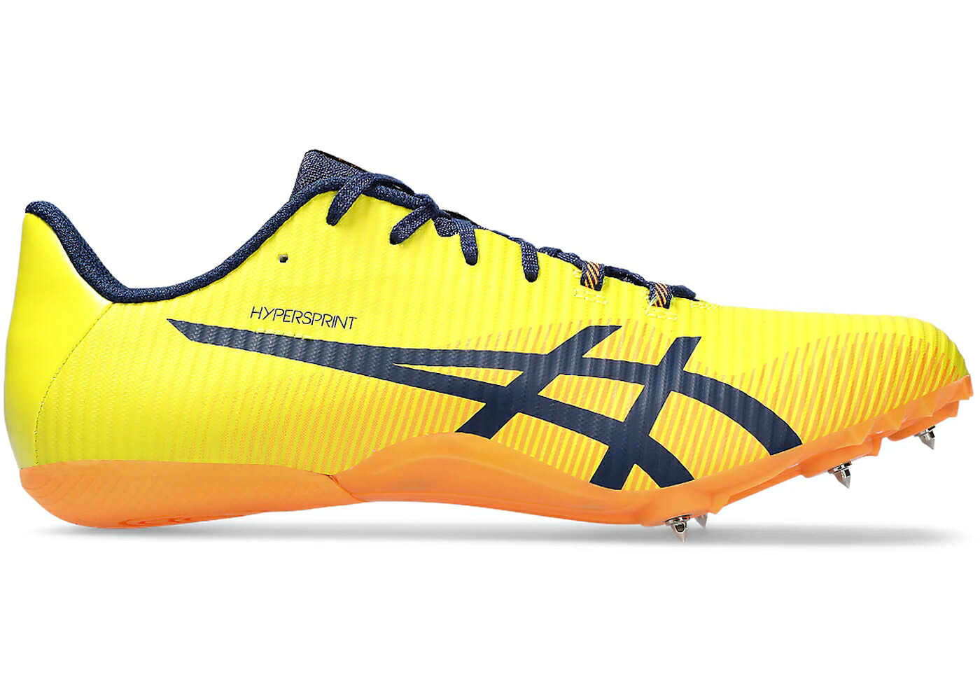 アシックス 黄味がかった 黄色 青味 青み スニーカー メンズ ASICS HYPERSPRINT 8 BRIGHT YELLOW BLUE EXPANSE / BRIGHT YELLOW BLUE EXPANSE