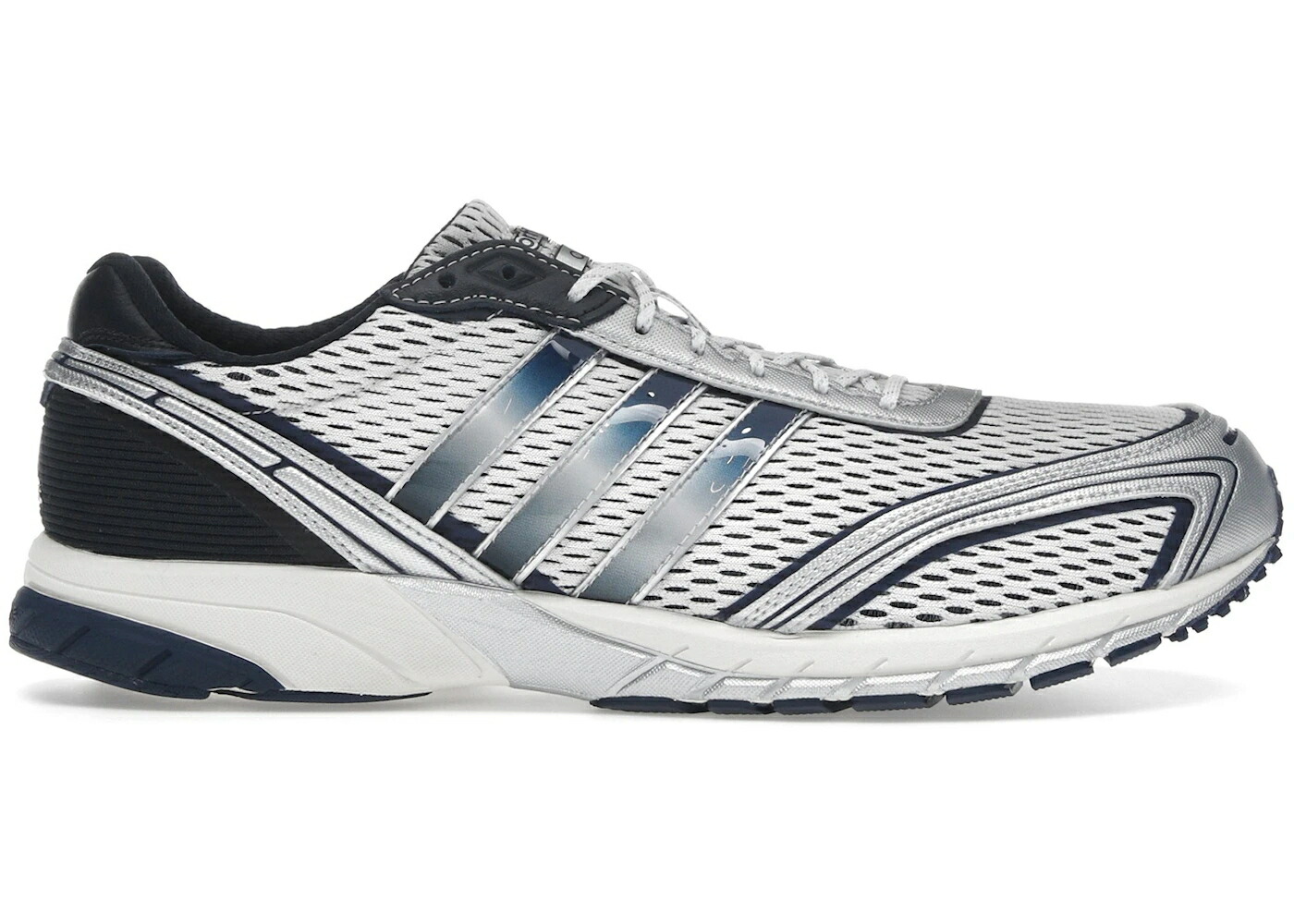 アディダス アディゼロ アディオス 紺色 ネイビー 白色 ホワイト コア \u0026 WOMEN スニーカー レディース ADIDAS ADIZERO ADIOS OG SPORTY RICH NAVY (WOMEN) / FOOTWEAR WHITE CORE NAVY CLOUD