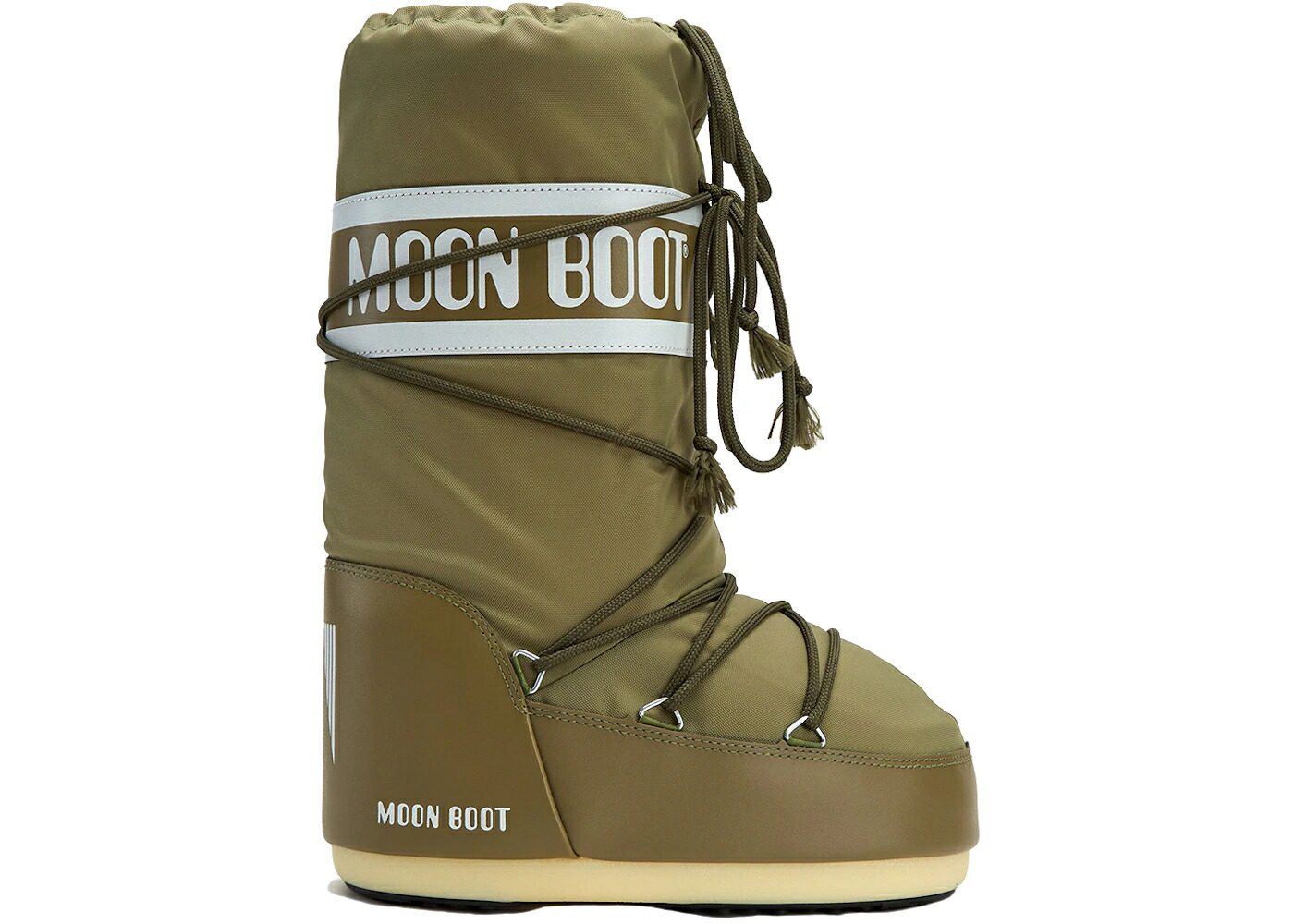 お月さまブーツ ブーツ アイコン ナイロン カーキ スニーカー メンズ MOON BOOT MOON BOOT ICON NYLON KHAKI /