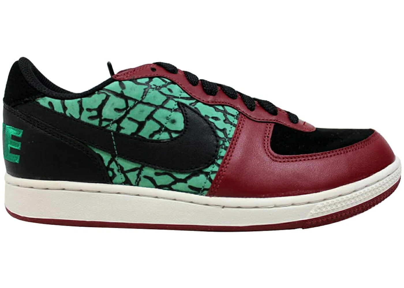 ナイキ ターミネーター プレミアム 赤 レッド 緑 グリーン 黒色 ブラック チーム スニーカー メンズ NIKE TERMINATOR LOW PREMIUM PINE GREEN/BLACK-LIGHT BONE-TEAM RED / PINE GREEN BLACK LIGHT BONE TEAM｜スニケス