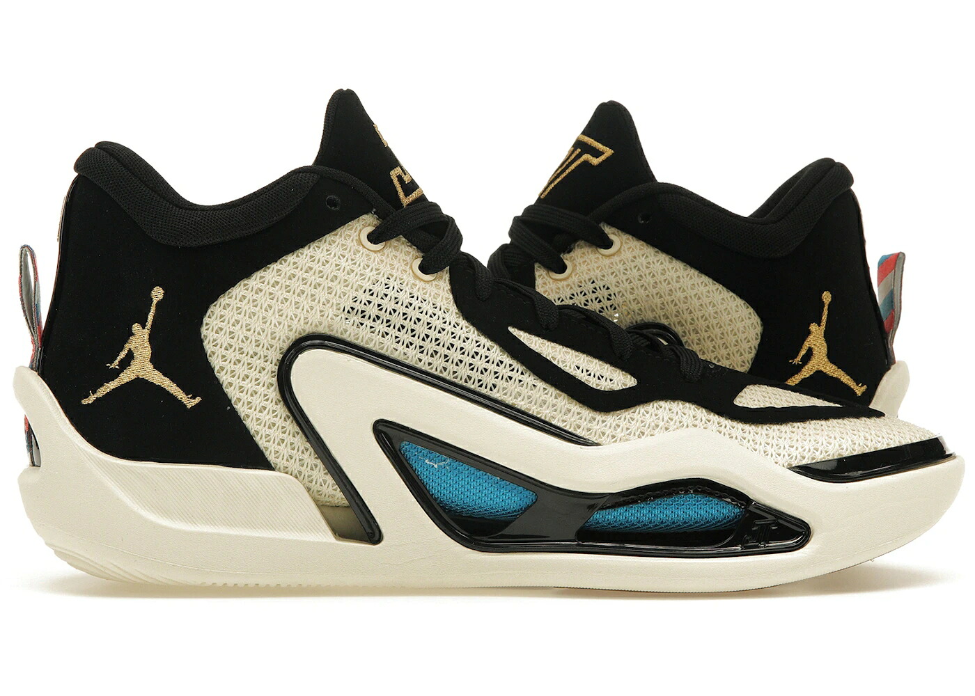 ナイキ ジョーダン ゴールド 黒いこと 黒いこと スニーカー メンズ JORDAN TATUM 1 BARBERSHOP / COCONUT MILK METALLIC GOLD BLACK