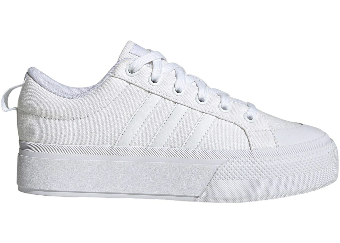 アディダス 白色 ホワイト 2.0 WOMEN'S スニーカー レディース ADIDAS BRAVADA PLATFORM TRIPLE WHITE (WOMEN'S) / CLOUD WHITE CLOUD WHITE CHALK