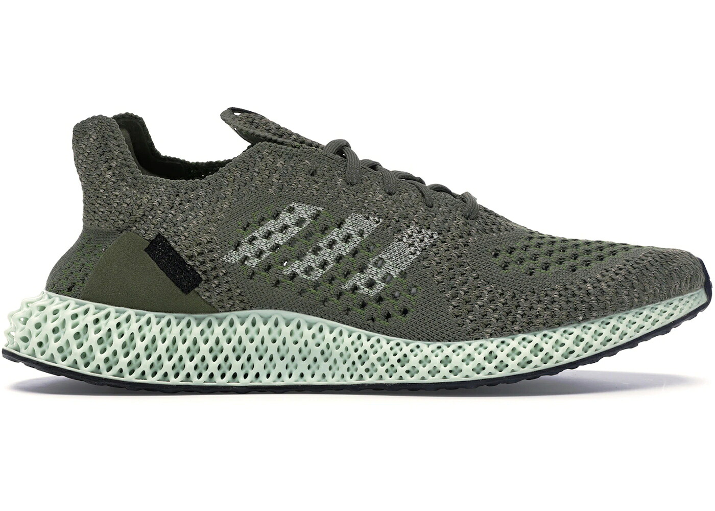 アディダス オリーブ 緑 グリーン 黒色 ブラック スニーカー メンズ ADIDAS FUTURECRAFT 4D FOOTPATROL / OLIVE AERO GREEN BLACK