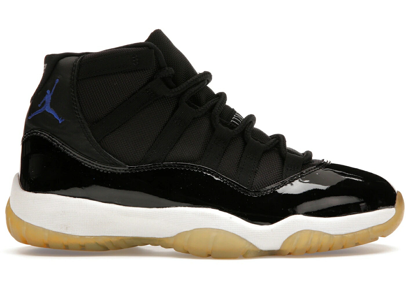 ナイキ ジョーダン ジャム 黒色 ブラック 白色 ホワイト スペースジャム スニーカー メンズ JORDAN 11 RETRO SPACE JAM (2000) / BLACK VARSITY ROYAL WHITE