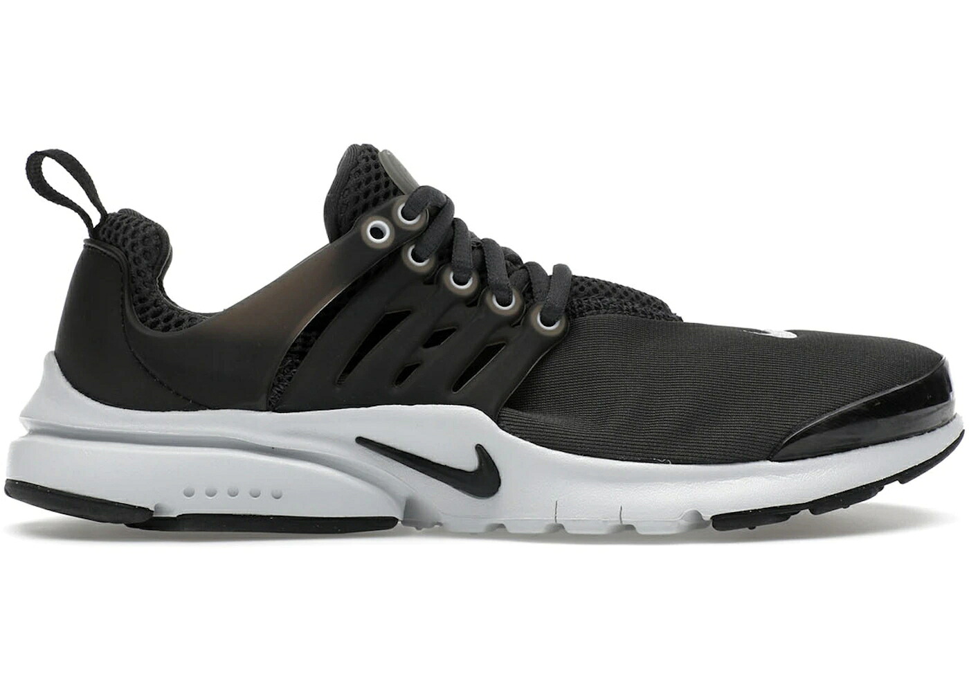 ナイキ プレスト 白色 ホワイト 黒色 ブラック エア ジュニア キッズ NIKE AIR PRESTO ANTHRACITE WHITE (GS) / ANTHRACITE WHITE BLACK ベビー マタニティ スニーカー|スニケス