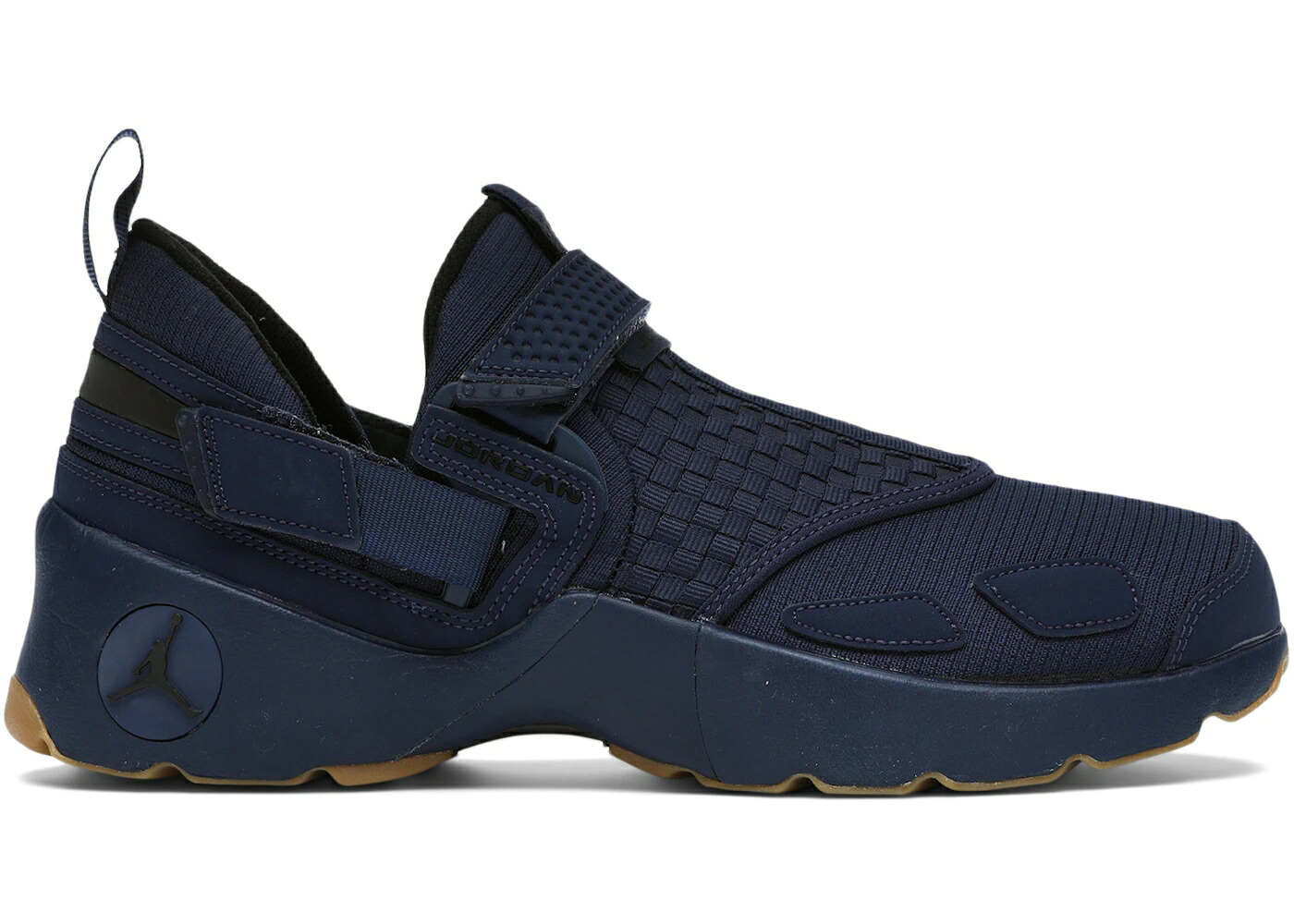 ナイキ ジョーダン 紺色 ネイビー 黒色 ブラック 黄色 イエロー スニーカー メンズ JORDAN TRUNNER LX NAVY GUM / MIDNIGHT NAVY BLACK GUM YELLOW｜スニケス
