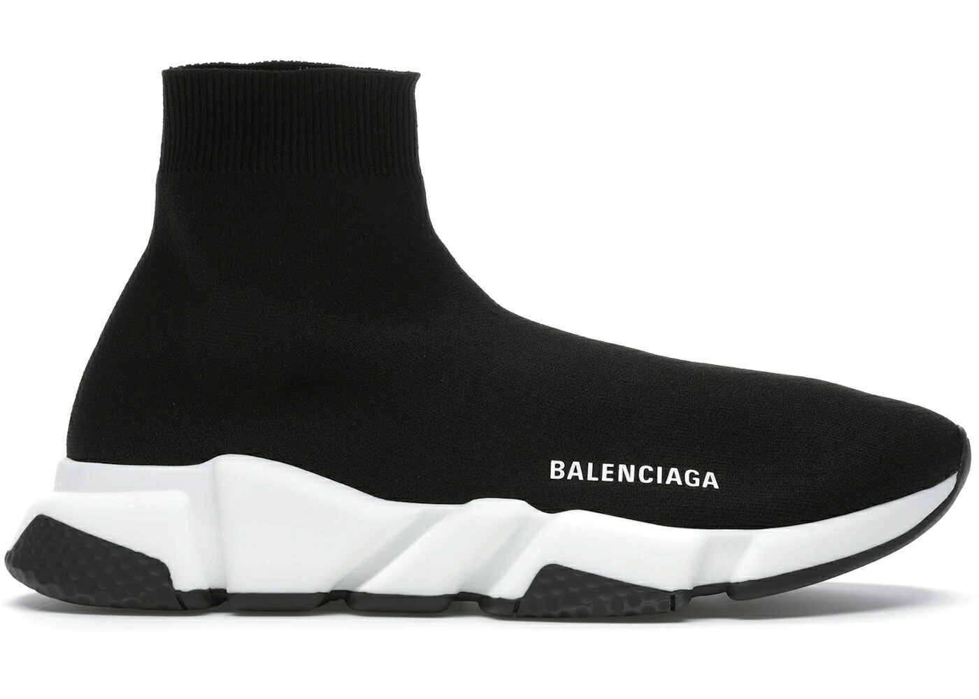 バレンシアガ スピード ニット ハイ 黒色 ブラック スニーカー メンズ BALENCIAGA SPEED KNIT HIGH BLACK (2019) /