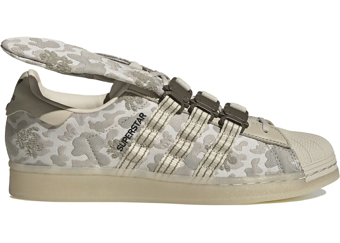 アディダス スーパースター 茶色 ブラウン カモ柄 スニーカー メンズ ADIDAS SUPERSTAR MELTING SADNESS BUNNY CLEAR BROWN CAMO / CLEAR BROWN CLEAR BROWN BRANCH