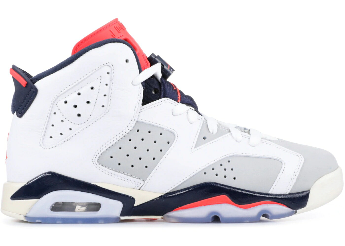 ナイキ ジョーダン 白色 ホワイト 灰色 グレー ジュニア キッズ JORDAN 6 RETRO TINKER (GS) / WHITE INFRARED 23 NEUTRAL GREY ベビー マタニティ スニーカー|スニケス