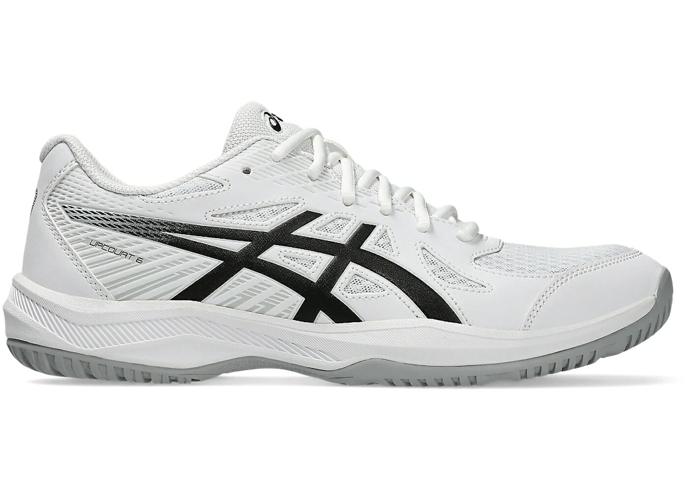 アシックス 白色 ホワイト 黒色 ブラック スニーカー メンズ ASICS UPCOURT 6 WHITE BLACK / WHITE BLACK