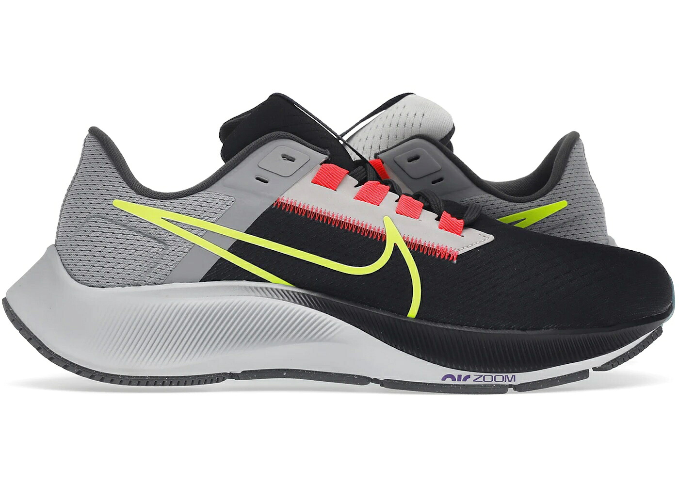 ナイキ ズーム ペガサス 灰色 グレー 白色 ホワイト ズームペガサス WOMEN'S スニーカー レディース NIKE AIR ZOOM PEGASUS 38 LE GREEDY (WOMEN'S) / DARK SMOKE GREY WHITE FLASH|スニケス