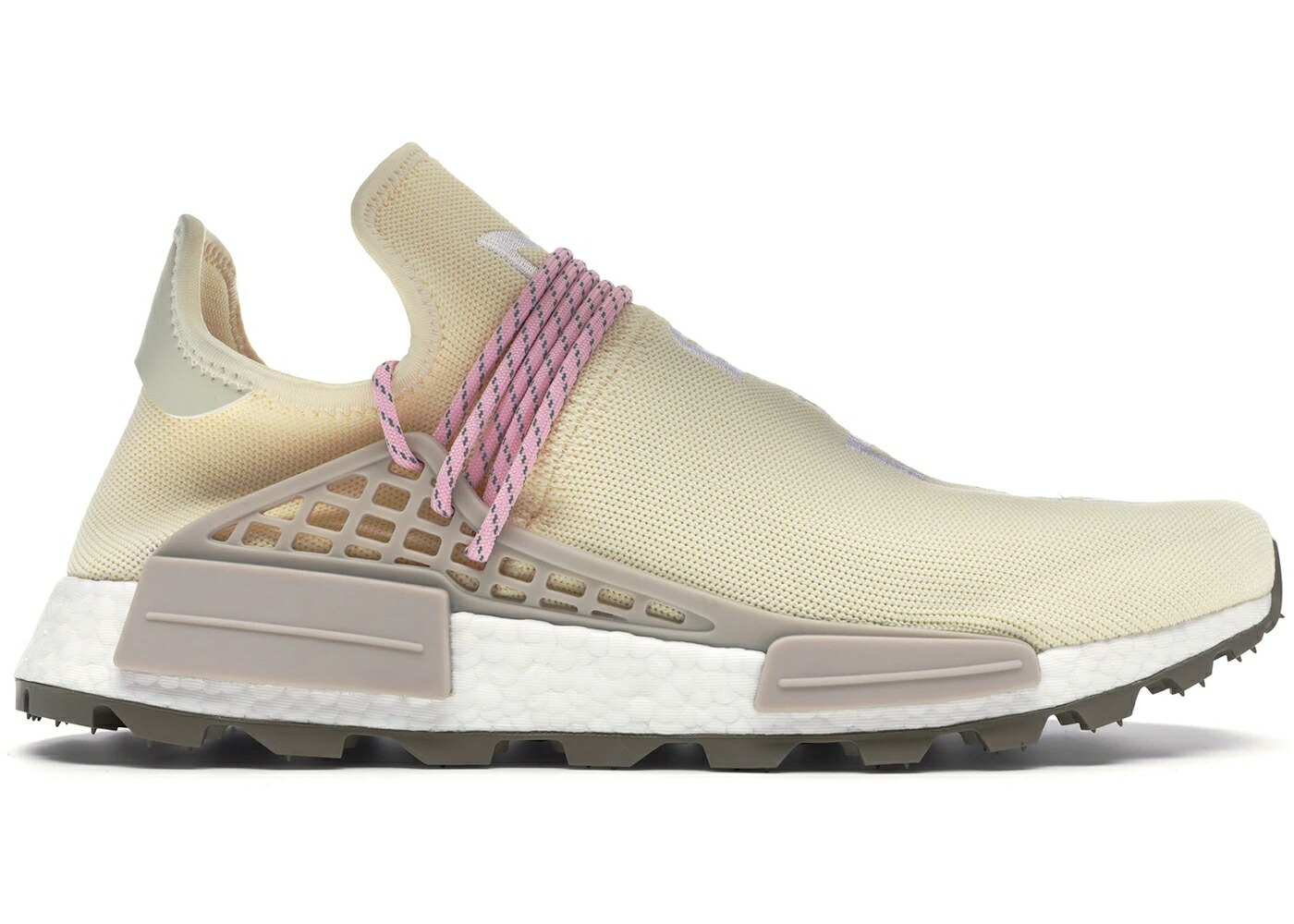 アディダス 皮膚軟化剤 さくら色 薄墨色 薄墨色 スニーカー メンズ ADIDAS NMD HU PHARRELL NERD CREAM / CREAM PINK GREY