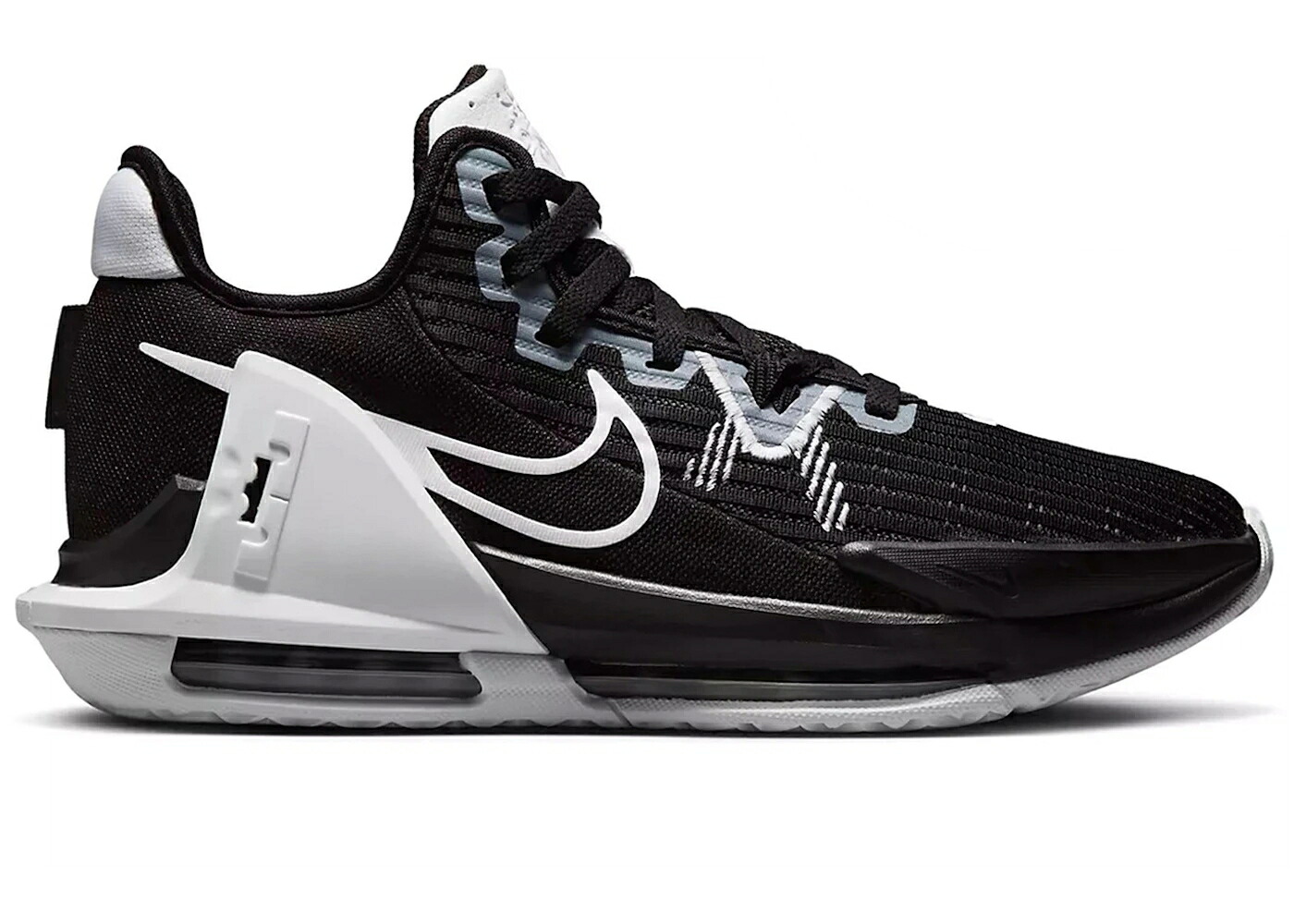 ナイキ レブロン 黒いこと 黒いこと 白いこと 白いこと ウィットネス スニーカー メンズ NIKE LEBRON WITNESS 6 肺結核 BLACK WHITE / BLACK BLACK WHITE