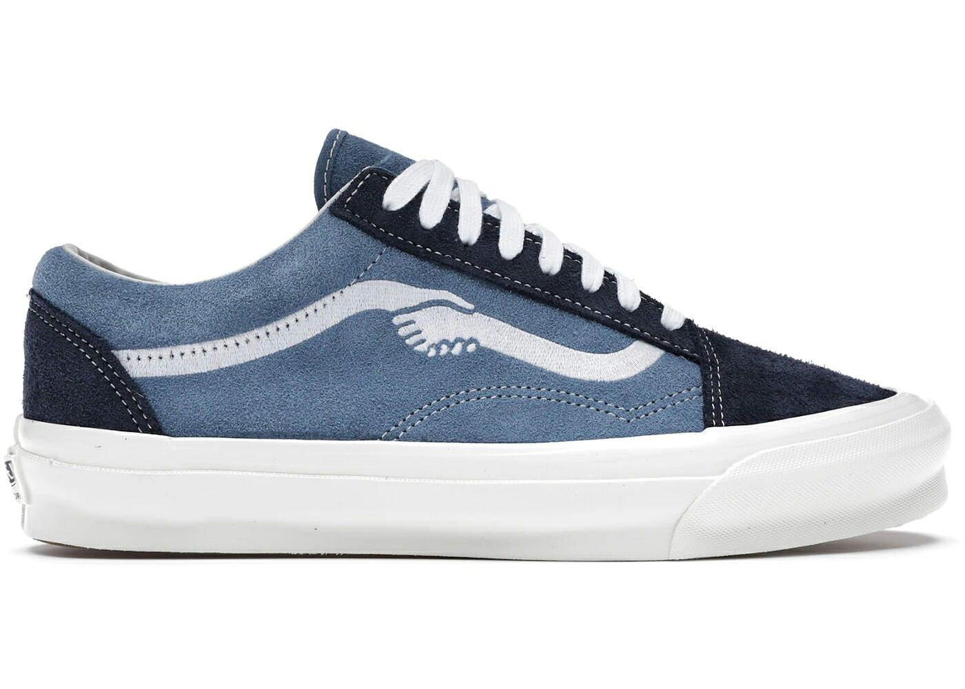 ヴァンズ バンズ 青味 青み 白いこと 白いこと 年寄りの学院 スニーカー メンズ VANS OLD SKOOL NOTRE BLUE / BLUE WHITE