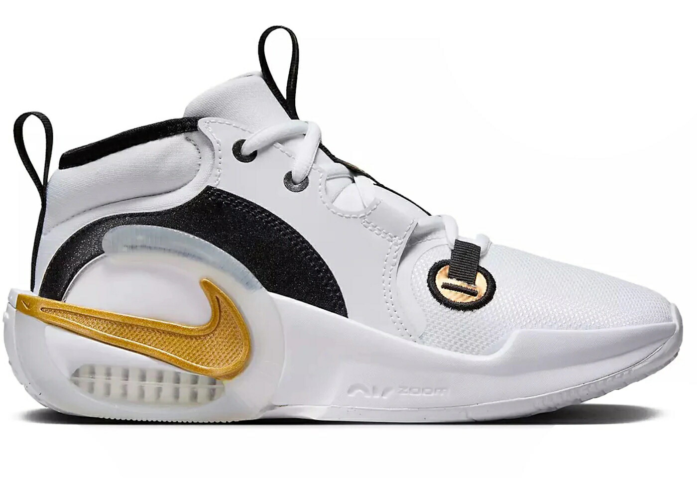 ナイキ ズーム 白色 ホワイト ゴールド 黒色 ブラック ジュニア キッズ NIKE AIR ZOOM CROSSOVER 2 WHITE METALLIC GOLD (GS) / WHITE BLACK TINT METALLIC GOLD ベビー マタニティ スニーカー 28,340円