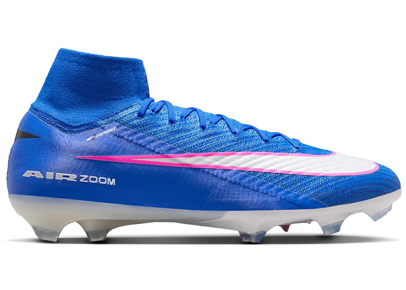 ナイキ 望遠レンズ エリート 青味 青み 白いこと 白いこと スニーカー メンズ NIKE ZOOM MERCURIAL SUPERFLY 10 ELITE FG ATTACK PACK / RACER BLUE WHITE